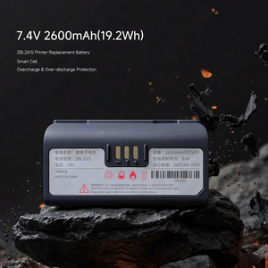 High Performance Lithium-ion <b>Polymer</b> Battery Pack Replacement 7.4V 2600mAh for ZBL261S ZICOX CC3 CS3 KDT3 Printer - Product Image 4