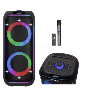 Altavoz Portátil de Doble Woofer de 8 Pulgadas y 40 W de Potencia, Sonido HiFi para Karaoke y Fiestas al Aire Libre, Reproductor de <span class=keywords><strong>Música</strong></span> Inalámbrico NDR-825 - Product Image 5