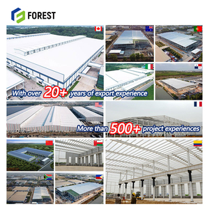 Bâtiment d'entrepôt industriel robuste à structure en acier avec support de rayonnage haute densité, certifié ISO9001 - Product Image 5