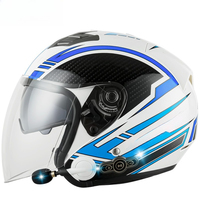 Nouveau casque intelligent pour moto électrique avec double lentille en matériau ABS