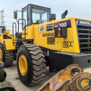 Chargeuse sur pneus Komatsu Wa380 d'occasion, moteur Cummins, capacité nominale de 38 tonnes, puissance de 143 kW, boîte de vitesses, moteur, pompe, roulement, norme supérieure, Chine - Product Image 5