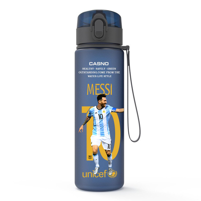 Conducteur de tasse-messi espace bleu