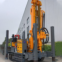 Machine pneumatique de puits d'eau de chenille de profondeur de perçage de Yl-350s 350m conduite par le moteur diesel