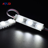Perakende işaretleri için 1W 2835 SMD LED modülü 12V Mini ışık kutusu enjeksiyon su geçirmez LED Panel reklam ışığı
