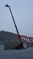 Chariot télescopique HR2150 de 5 tonnes avec cabine rotative à 360 degrés, hauteur de levage maximale de 21 m