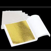 14X14cm Imitation Or Argent Noir Rouge Feuille Feuilles Pour Artisanat Nail Art Maison Meubles Dorure Décoration