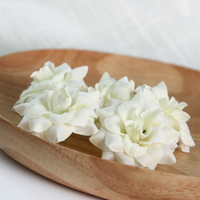 Nouvelles mini-têtes de fleurs artificielles faites à la main de haute qualité, roses en soie imperméables pour la Saint-Valentin, la fête des pères et Thanksgiving
