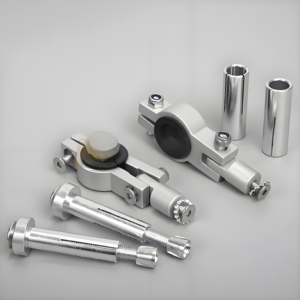 Kit de fixation de protège-mains <span class=keywords><strong>pour</strong></span> guidon 1-1/8 28mm Pièces de montage de protège-mains de 22mm <span class=keywords><strong>pour</strong></span> systèmes de carrosserie Dirt Bike ATV & Quad Motorcycles - Product Image 1