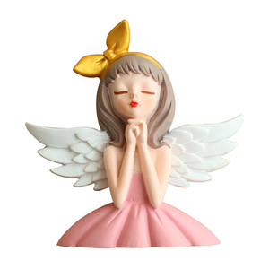 Figuras de Ángeles de Resina de Dibujos Animados Creativos, Adhesivos Autoadhesivos para Interruptores, Decoración de Pared para el Hogar, Adhesivos Decorativos de Estilo Nórdico - Product Image 5