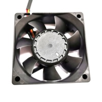 Ventilador de Refrigeración de CC de 12 V YCCFAN YDH7025B12 de 70x70x25 mm, 5000 RPM, 44.87 CFM, Ventiladores de Flujo Axial