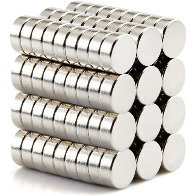 China Supplier N35 N52 Grade 8x1 8x2 8x3 Round Shape Neodymium Magnet Stong Disc NdFeB Magnets for sale
