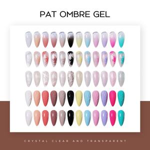 JTING Colección de Gel Ombre Popular de Verano en 12 Colores, Esmalte de Uñas en Gel con Efecto 5 en 1, OEM/ODM, Diseño Gratuito, Esmalte de Uñas en Gel de Marca Privada - Product Image 4