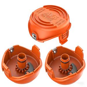 90583594 BLACK DECKER <b>Trimmer</b> Head Cover Replacement Orange <b>Trimmer</b> <b>Line</b> Spool Cover Set for GH3000 LST540 LST540B GH3000R 1 - Product Image 2
