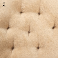 Coussin de siège rond beige super doux et confortable en forme de biscuit, coussin de chaise, coussins de sol Tatami pour le yoga, le salon, le balcon, le bureau