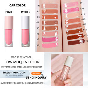 OEM <span class=keywords><strong>Brillo</strong></span> De Labios Lapiz Labial Maquillaje Por Mayor Proveedor De <span class=keywords><strong>Brillo</strong></span> De Labios Vegano Aceite De Labios Tintado Rosa Aceite De <span class=keywords><strong>Brillo</strong></span> De Labios - Product Image 6