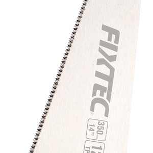 FIXTEC Sierra de mano portátil de plástico de 350 mm para tuberías de agua, con dientes de corte de tres lados, mini sierra de mano FHPPS350 para cortar madera FHPPS350 FHPPS3 - Product Image 6