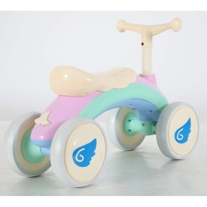 Vélo d'équilibre à quatre roues pour bébé de 1 à 3 ans, trotteur <span class=keywords><strong>sans</strong></span> pédales, vélo d'apprentissage, cadeau de premier anniversaire, jouet à roulettes pour enfants - Product Image 5