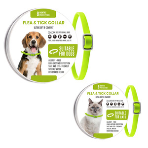 <span class=keywords><strong>Collar</strong></span> Ajustable, Suave e Impermeable Contra <span class=keywords><strong>Pulgas</strong></span> y Garrapatas para Perros y Gatos - Prevención de Piojos y Mosquitos para Mascotas - Product Image 1