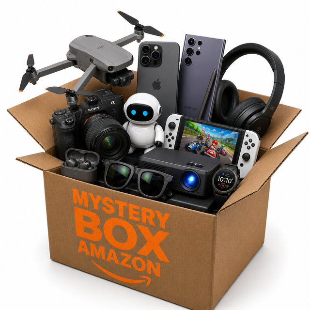 2026 Amazons Returns Wholesale Electronics Mystery Box Smartphone Tablet Earbuds for Resale Ready Stock Fast Shipping