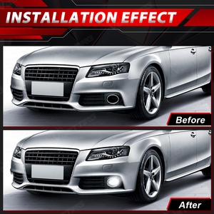Accesorio para Auto Directo de Fábrica, Luz Antiniebla LED Delantera, Luz de Conducción Diurna DRL para <span class=keywords><strong>Audi</strong></span> <span class=keywords><strong>A4</strong></span> A5 2009 <span class=keywords><strong>2010</strong></span> 2011 2012 2013 2014 - Product Image 4
