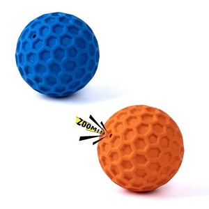 Professional Classic Indestructible Rubber <strong>Tennis</strong> <strong>Ball</strong> <strong>Toy</strong> for <strong>Dogs</strong>-Interactive Squeak Bite Chewing Anxiety Relief Blue/Orange - Product Image 6