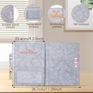 Alemán Mutterpass Filz fieltro madre niño pasaporte cubierta maternidad registro cubierta protectora para imágenes de ultrasonido y tarjeta de salud - Product Image 2