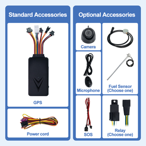 Localizzatore <span class=keywords><strong>GPS</strong></span> per Auto con Monitoraggio in Tempo Reale, Telecamera per Veicoli, Blocco Motore, Sensore Temperatura Carburante, Gestione Flotte - Product Image 3