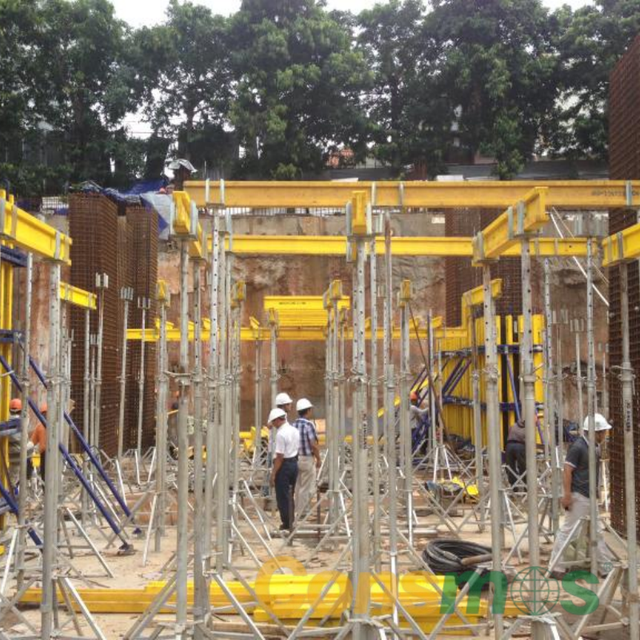 Loose-assembled Slab Formwork