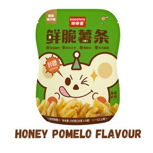 Dudu pommes de terre frites coupées originales 100g * 24 sacs de snacks Drame de rattrapage pour satisfaire les fringales Chips pour enfants sains - Product Image 2