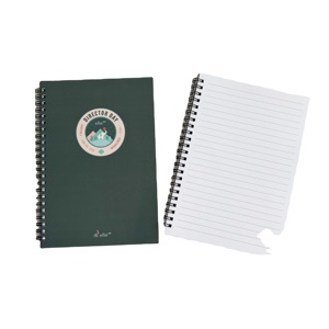 Cuaderno Personalizado con Logotipo de Fábrica, Espiral, Rayado, para Oficina, Promocional, con Bolígrafo - Product Image 3