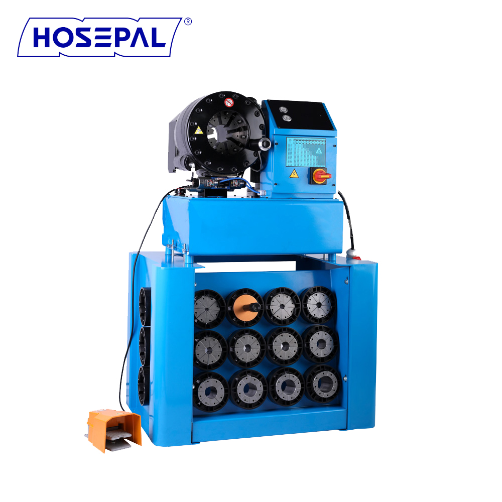 HosePal Hydraulic Hose Pressure Crimping Assembly Machine Equipment for Agriculture Forestry Construction Machinery Repair