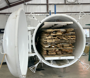 HF Vacuum Drying Container Wood Kiln Dryer <strong>for</strong> <strong>Sale</strong> 3 Cubic Meter - Product Image 1