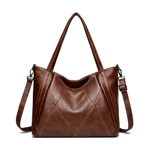 Bolso Tote de PU de Alta Calidad Modelo 2026 con Cierre, Patrones Geométricos de Poliéster, Bolso de Diseño Lujoso y Portátil para Uso Diario - Product Image 5