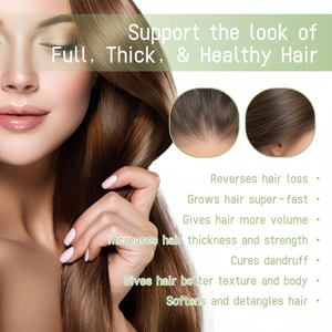 Olio per la Cura dei Capelli OUHOE a Base di Erbe Nutre Delicatamente Rinforza Purifica il Cuoio Capelluto Ammorbidisce - Product Image 1