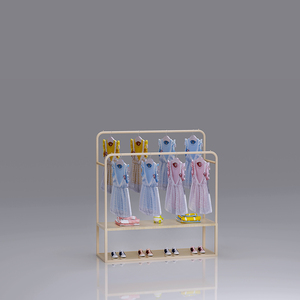 Exhibidores de Madera y Metal <span class=keywords><strong>para</strong></span> Minoristas, Multiusos, <span class=keywords><strong>para</strong></span> Tiendas, Ropa, Racks <span class=keywords><strong>para</strong></span> Ropa Infantil - Product Image 5