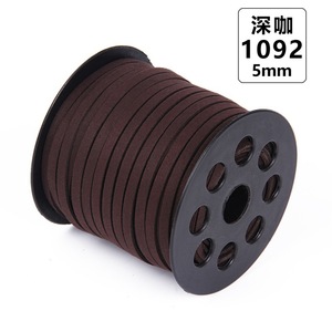 DIY craft materials: 5mm Korean suede <b>rope</b>, deerskin <b>rope</b>, double-sided suede, braided bracelet and necklace cord, suede. - Product Image 6
