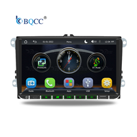 Reproductor Multimedia para Auto BQCC 2DIN de 9 Pulgadas con Carplay Inalámbrico, Android Auto, AUX, USB, Llamadas BT, Música BT, Radio FM AM RDS, Cámara para Auto, Reproductor Multimedia Universal para Auto, Radio para Auto Android
