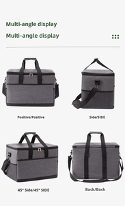 Boîte de conservation isotherme Oxford PEVA étanche 18-35L avec bandoulière et poignée pour le travail, les pique-niques, le camping et le transport de lait maternel - Product Image 2