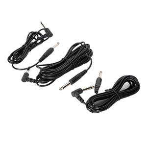 Cable de guitarra de 6.35 mm con conector recto y en ángulo recto de 3 m y 5 m para guitarra eléctrica, bajo, amplificador, cable de instrumento de audio - Product Image 4