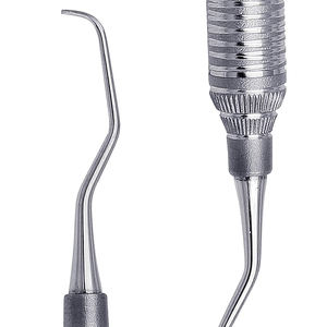 Vente en gros d'instruments dentaires chirurgicaux manuels de haute qualité en acier inoxydable pour le nettoyage dentaire, soins dentaires, détartreur en forme de faucille - Product Image 6