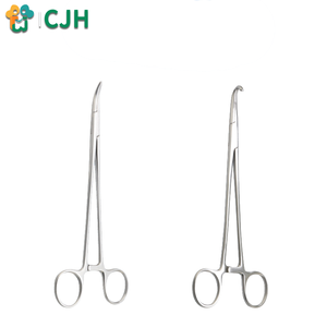 Instrumen Bedah Hewan CJH, <span class=keywords><strong>Forceps</strong></span> Biliar & Empedu Bersudut dari Baja Tahan Karat Kelas Medis untuk Penggunaan di Rumah Sakit Hewan - Product Image 4