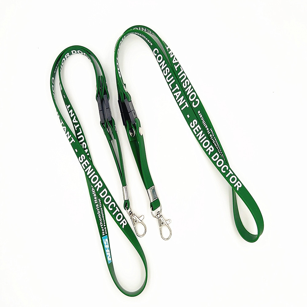 Tongxin Personalized Rainbow Hand Work Wooden Bead Lanyard with Tassel ID Keys Teacher Nurse Lanyard Gift for Her Image 2