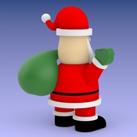 Modèle gonflable personnalisé de Père Noël mignon pour la décoration de la maison, idéal pour les fêtes de Noël et les événements en extérieur.