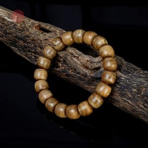 Bracelet en Oud naturel (Agarwood) 12mm, perles rondes Lu Thong, qualité 1, bijoux de méditation, super promotion - Product Image 3