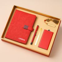 Set de Regalo Corporativo Personalizado para Empresas, Cuaderno de Papel Bordado, Vaso, Bolígrafo, Caja de Oficina, Marca CL, Modelo Gf-6001
