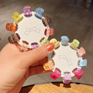 कारखाने थोक 10 pc/बॉक्स मिनी छोटे क्लैव बच्चों के लिए रंगीन कैंडी उच्च गुणवत्ता वाले प्लास्टिक मीठा हिंग - Product Image 2