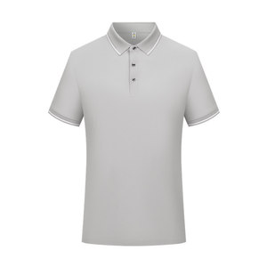 Camiseta Polo de Manga Corta, Color Sólido, Absorbente de Humedad, para Uso Diario, Ropa de Trabajo Corporativa, con Logotipo Personalizado Impreso - Product Image 4