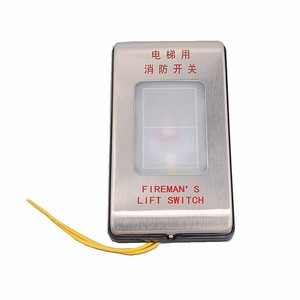 Interruptor de Elevador Original Giant Kone Fireman's Lift, Metálico, para Montaje en Pared - Product Image 2
