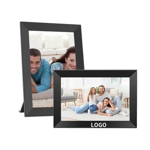 2025 Wifi Digital <b>Photo</b> <b>Frame</b> Portable Travel Plastic <b>Black</b> 10.1 Inch Touch Screen LCD Picture <b>Frame</b> and Video - Product Image 2