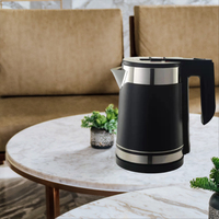 Appareils de cuisine ménagers chaudière bouilloire électrique 1.8L bouilloire à eau chaude en acier inoxydable